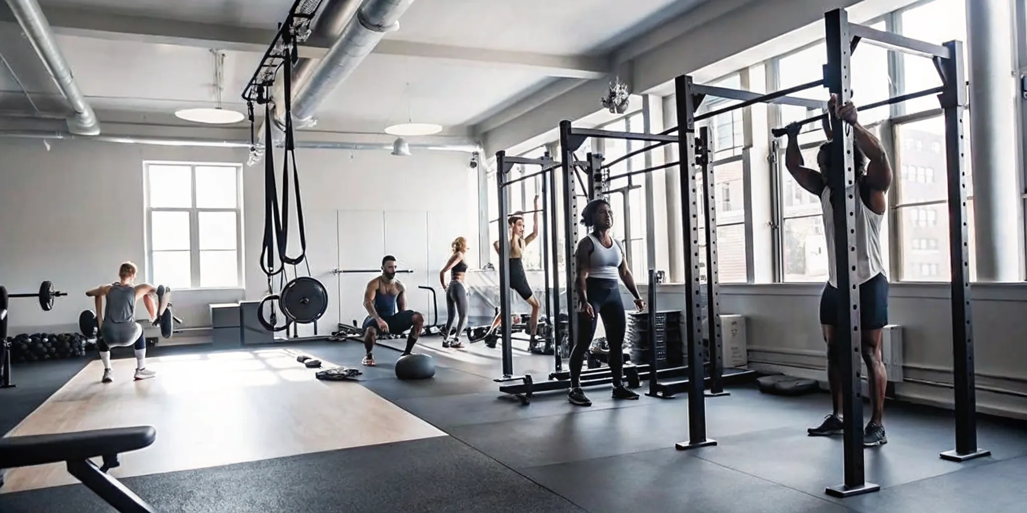 Members comparing options for a Flatiron NYC gym membership