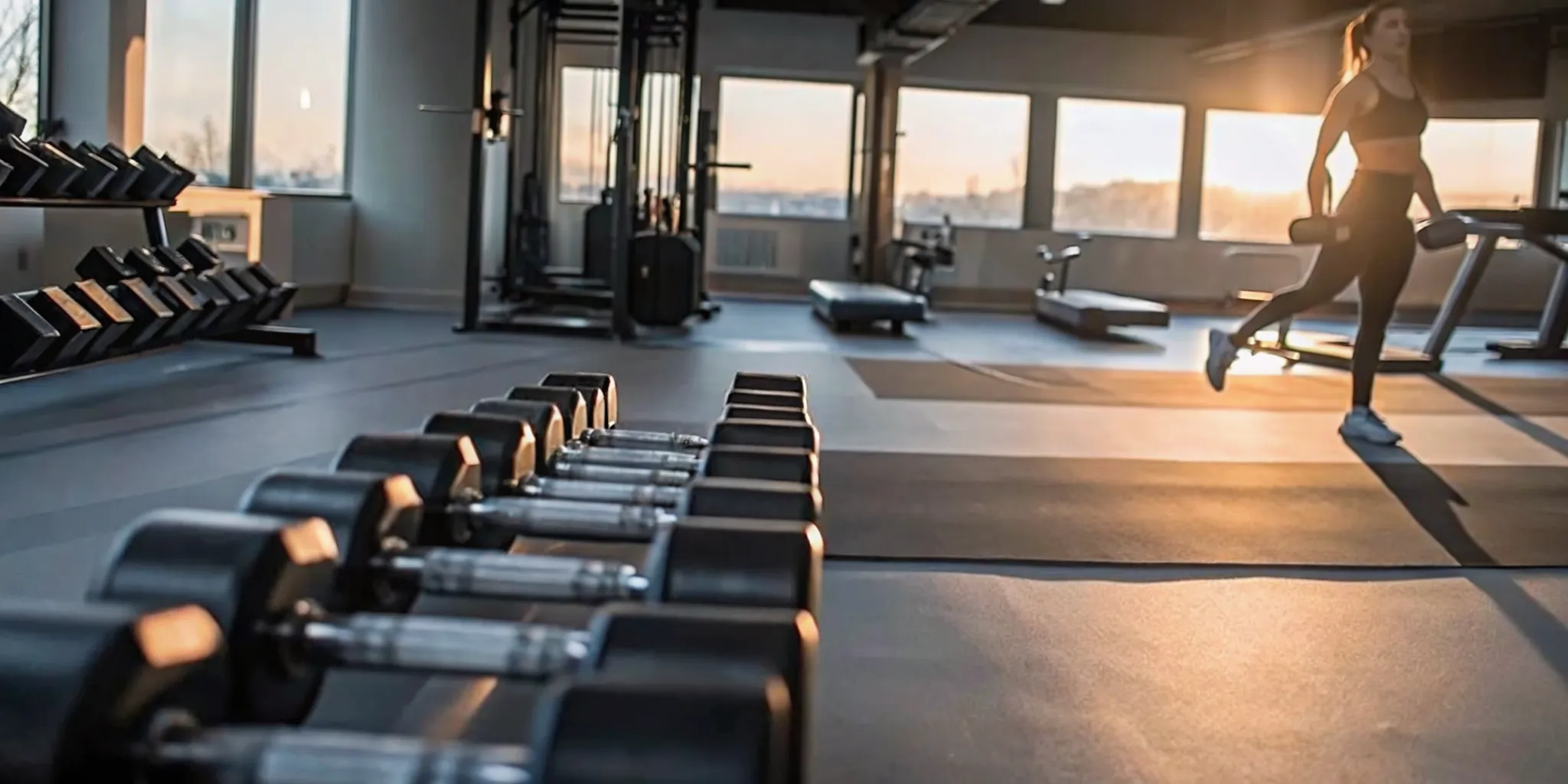 Morning and evening strength training options for a New York gym routine