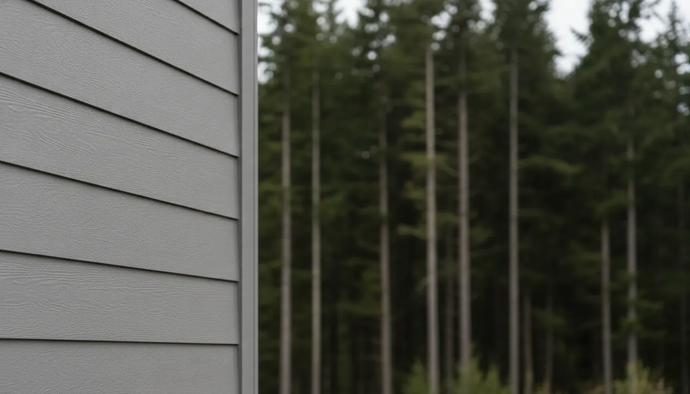Hardie Plank siding on a Washington home exterior