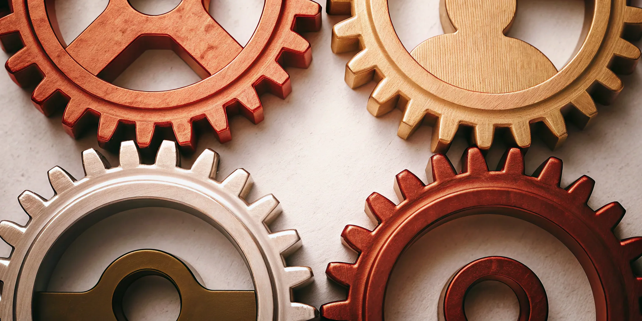 Interlocking gears of a cost-effective AI knowledge base for small support teams.