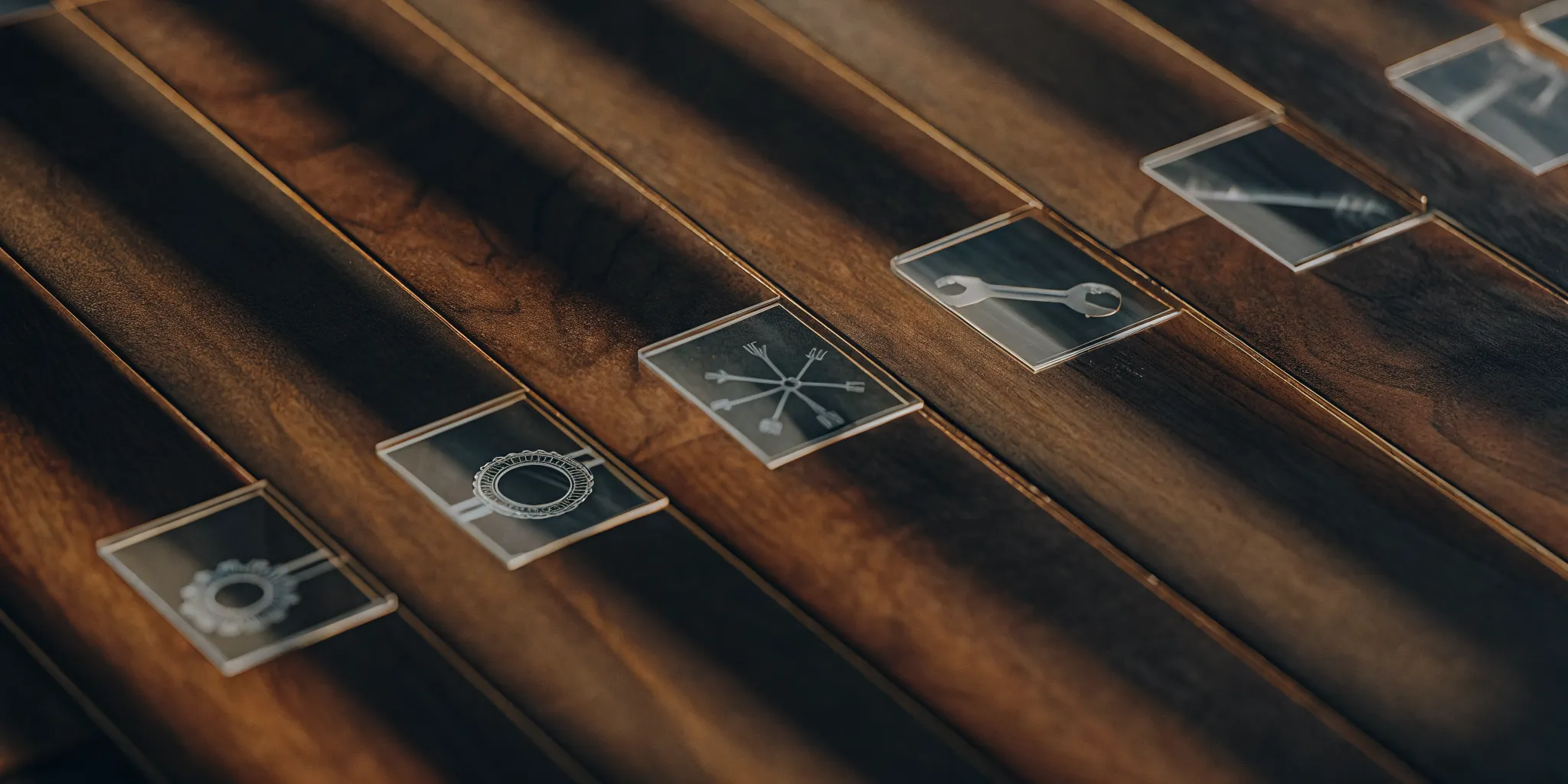 Gear and wrench icons outlining a call center troubleshooting process.