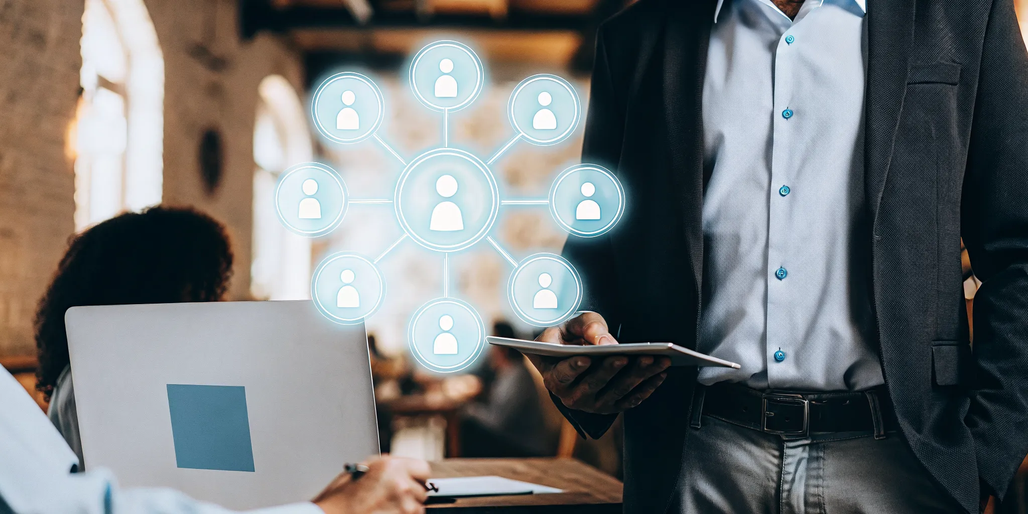 Knowledge management governance workflow with review, approval, version history, and agent feedback