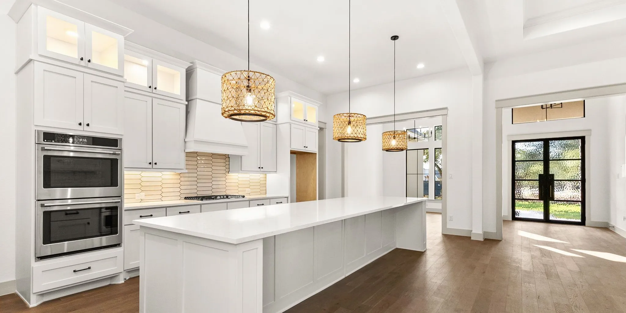 Newly built custom home on a Hill Country lot near Boerne, Texas