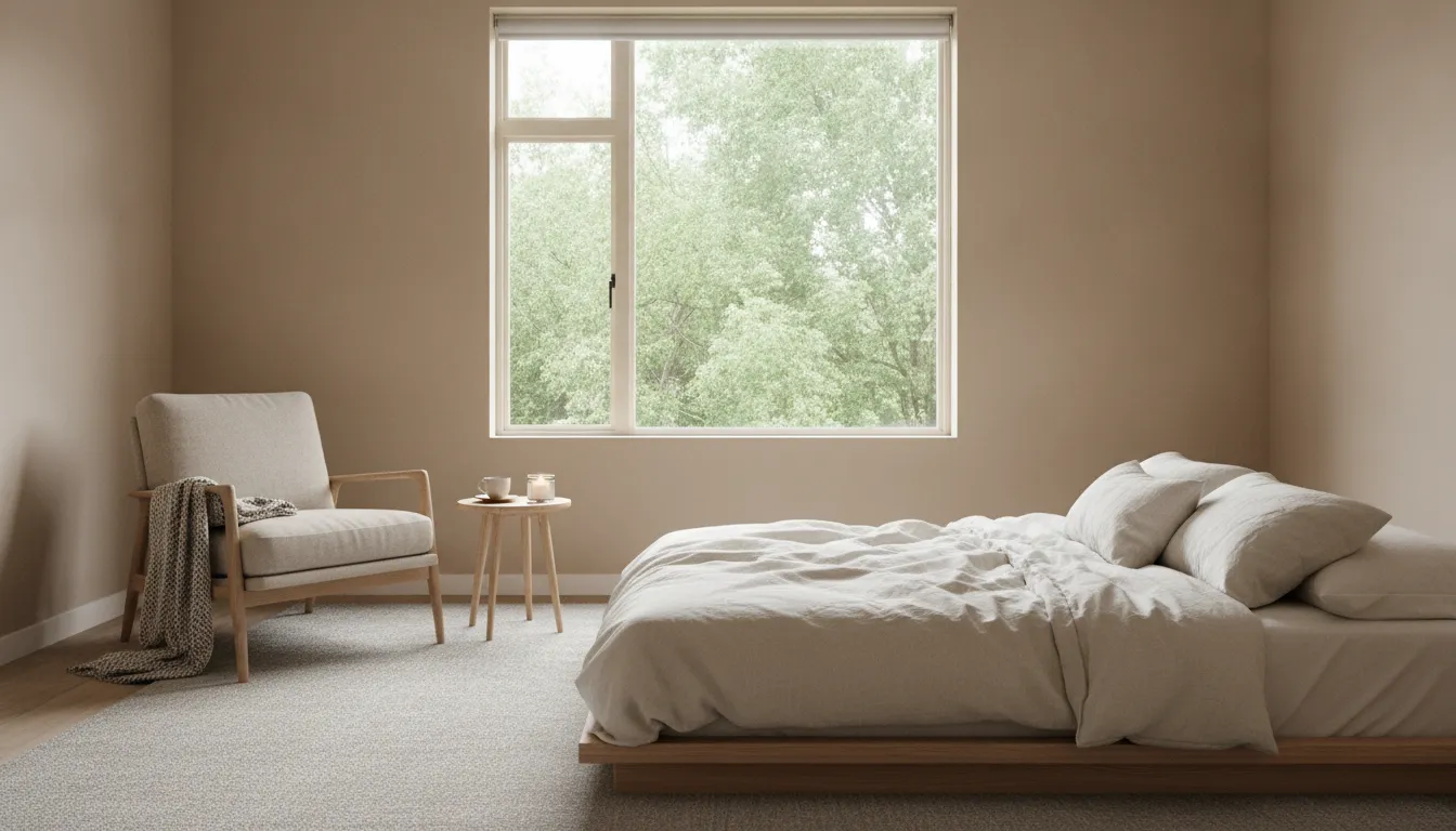 Quiet private residential treatment room with natural light