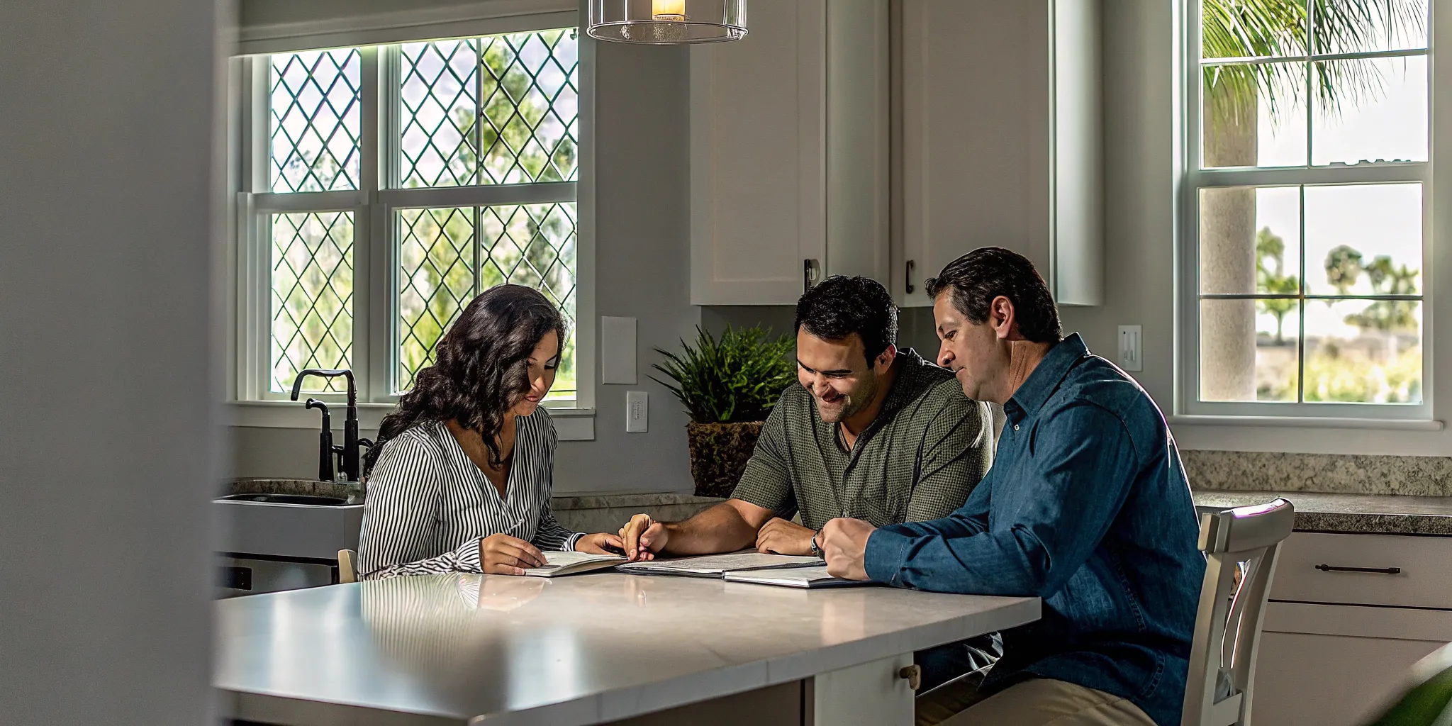 Florida buyer preparing documents for mortgage preapproval