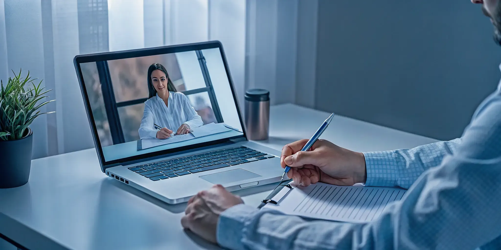Remote online notary session for an apostille document signing