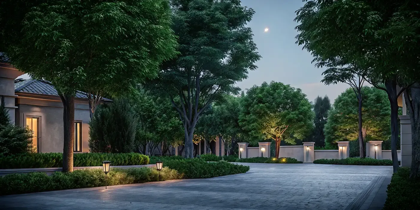 Landscape Lighting Ideas for a Luxury Property