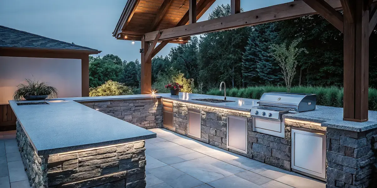 Luxury Outdoor Kitchen Ideas for Delaware Valley Homes