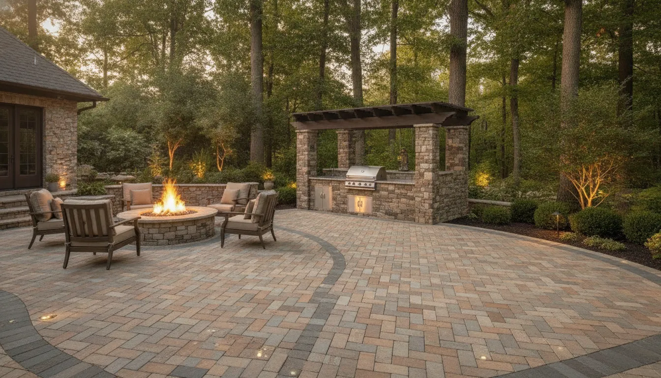 Paver Patio Designs for Luxury Outdoor Living