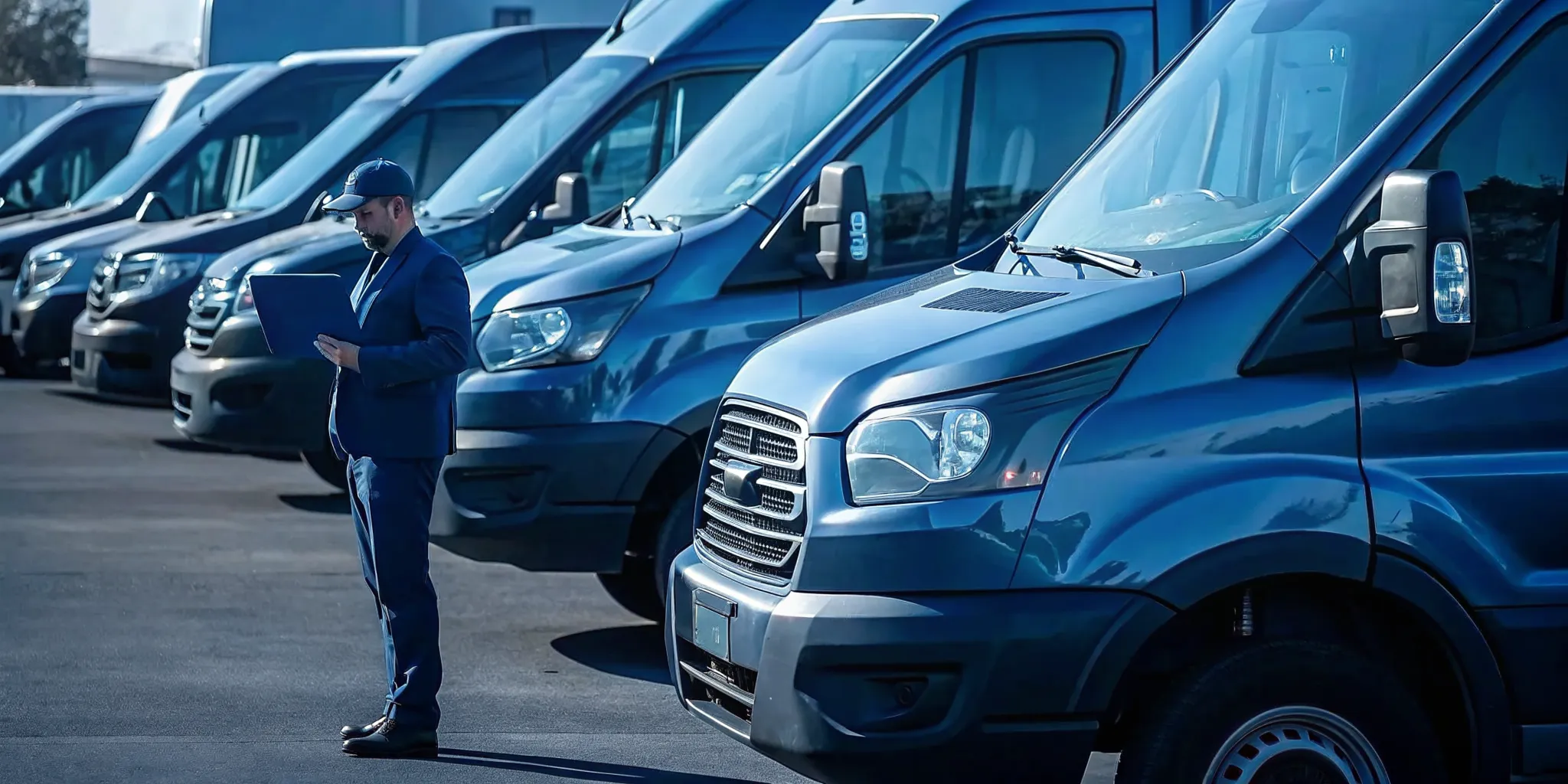 Dispatcher using commercial vehicle GPS tracking to coordinate field service vans