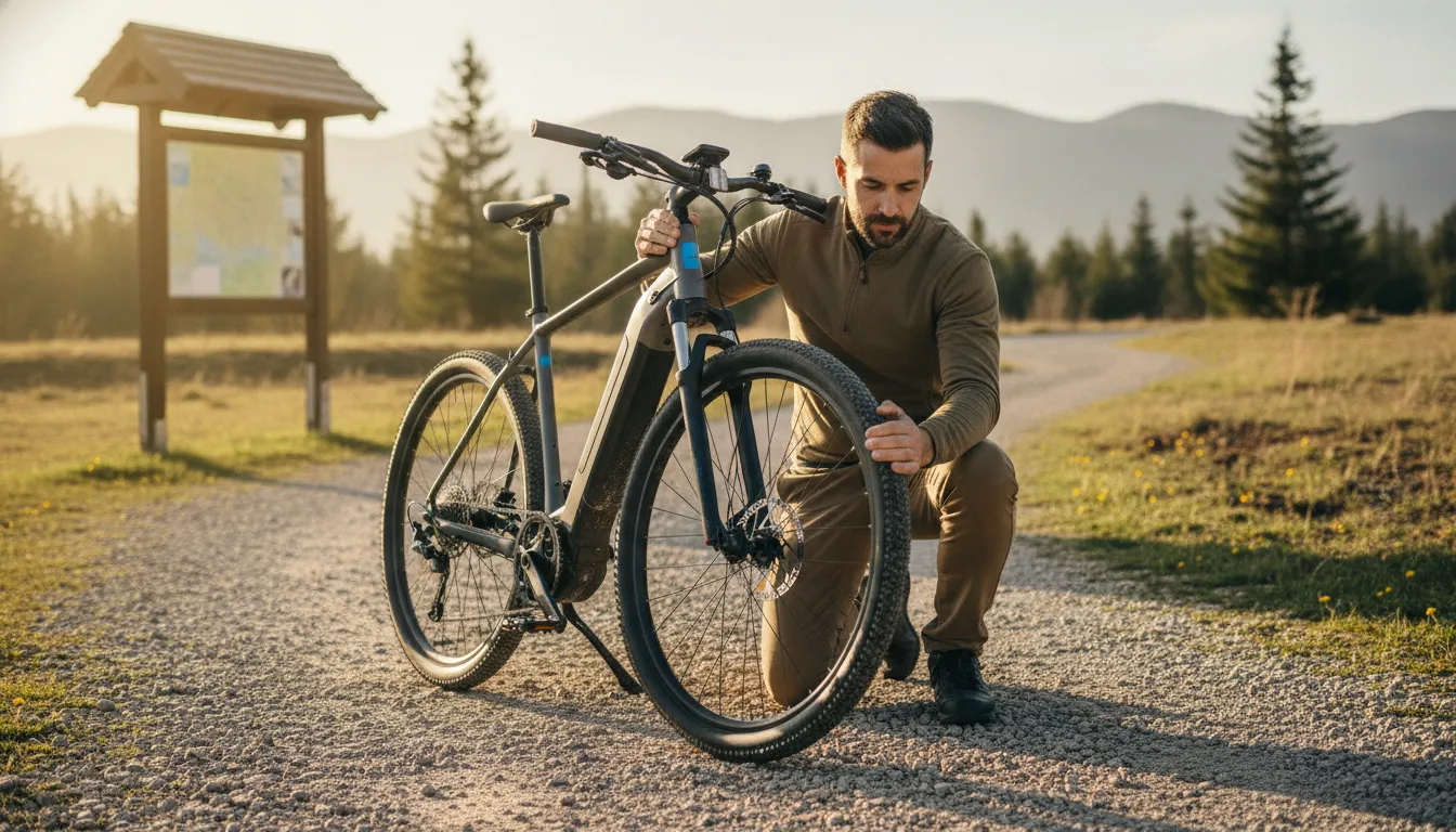 Electric bike safety checklist battery charging inspection in Bend Oregon