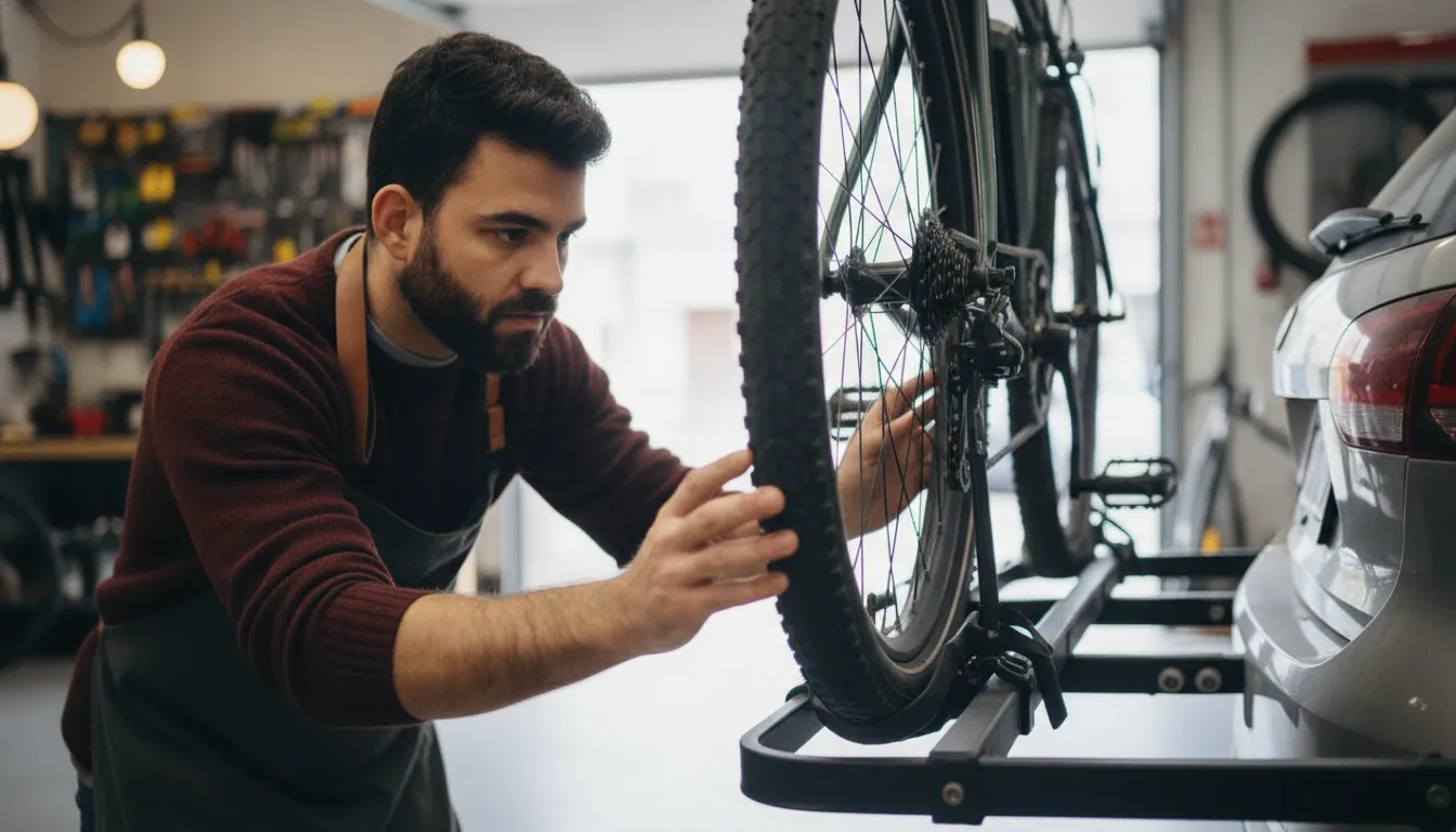 Best rack for two electric bikes with fat tire tray fit and frame clearance