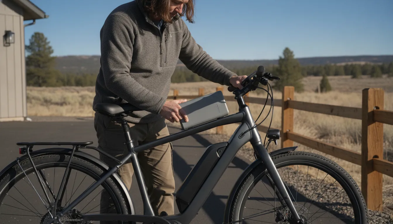E-bike battery charging for torc sensing ebike charging time