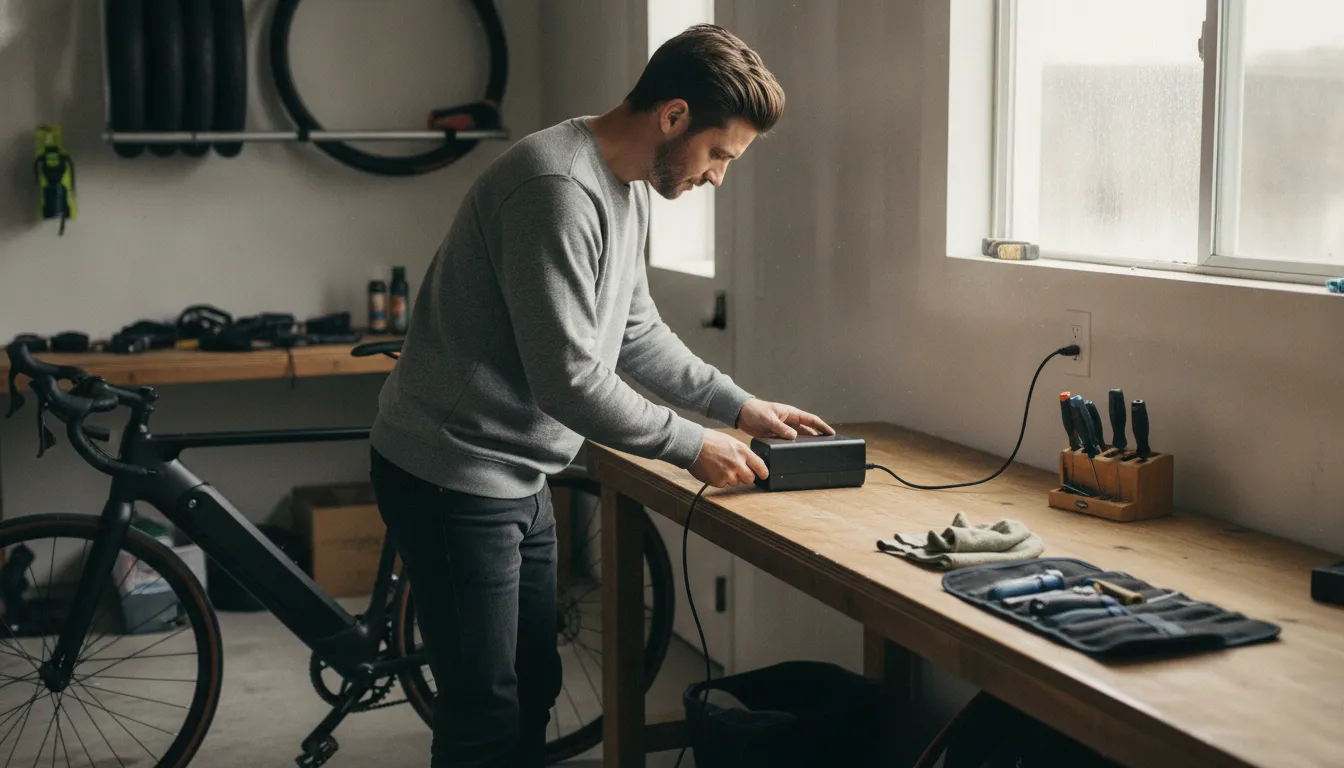 long range electric bike battery charging
