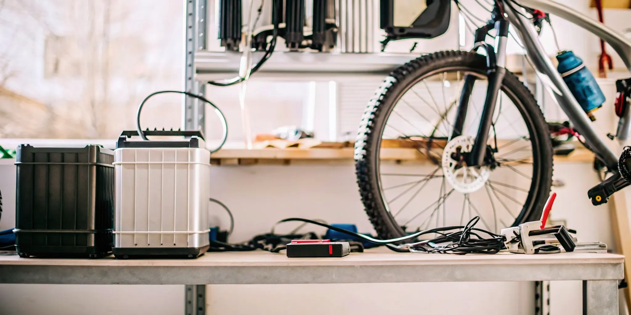 Electric bike conversion kit motor battery and controller components