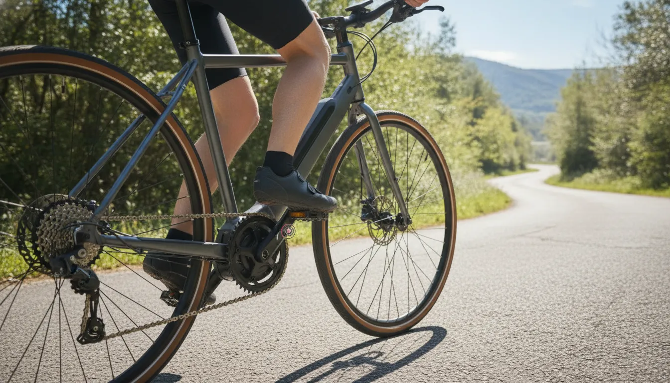 Torque-sensitive smart sensor system on a modern e-bike for responsive pedal assistance