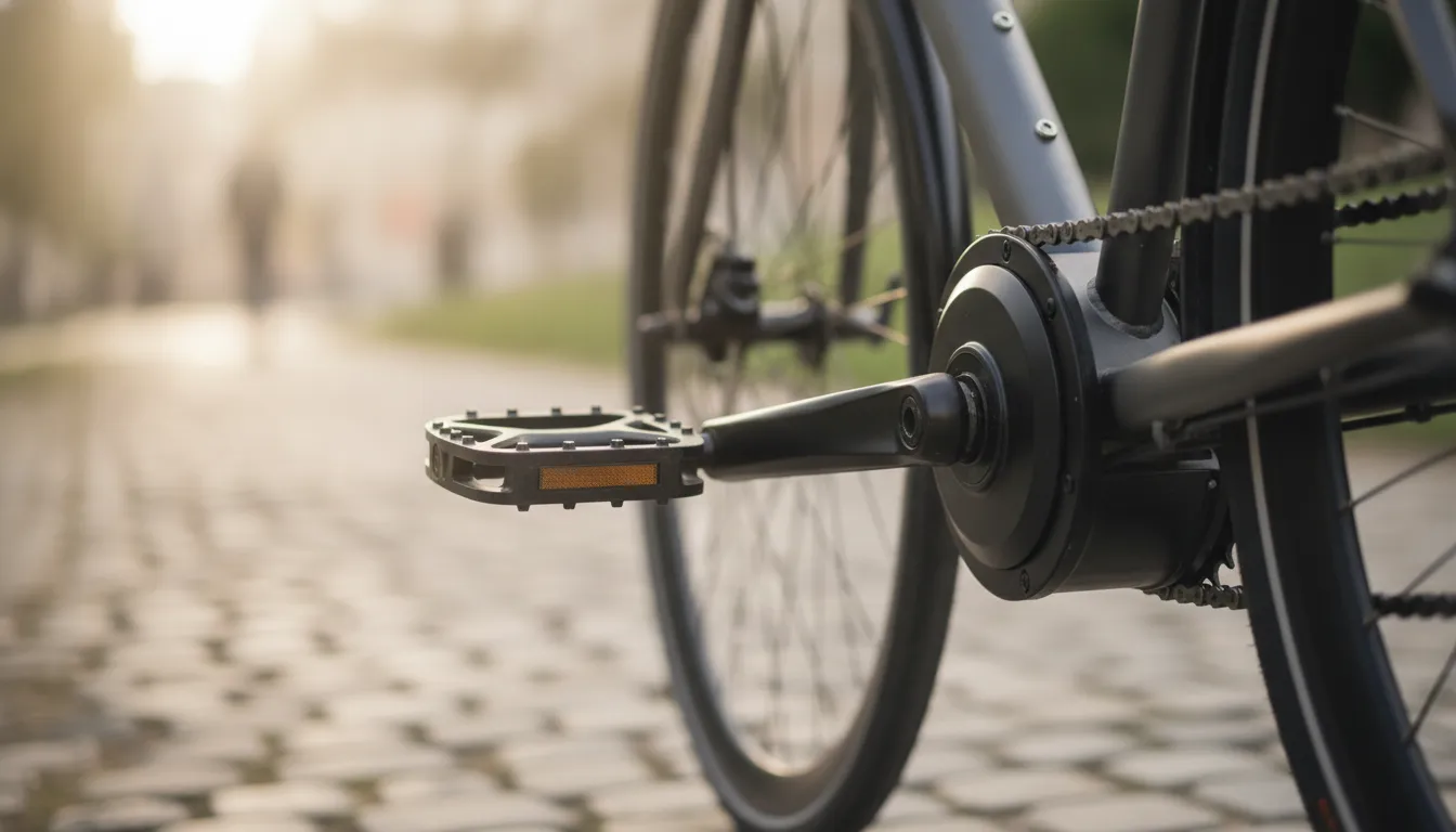 Torque-sensing ebike crank and motor compared to a Bosch e-bike system for natural power delivery