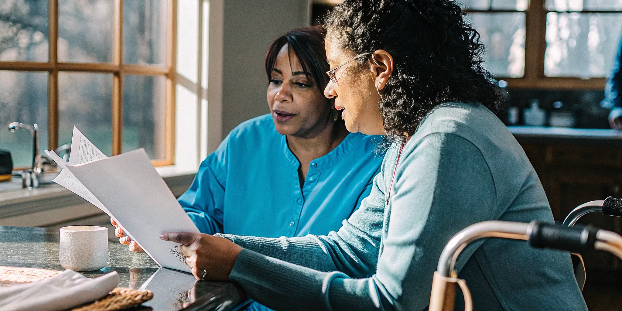 Georgia parent planning GAPP home nursing care with a pediatric nurse