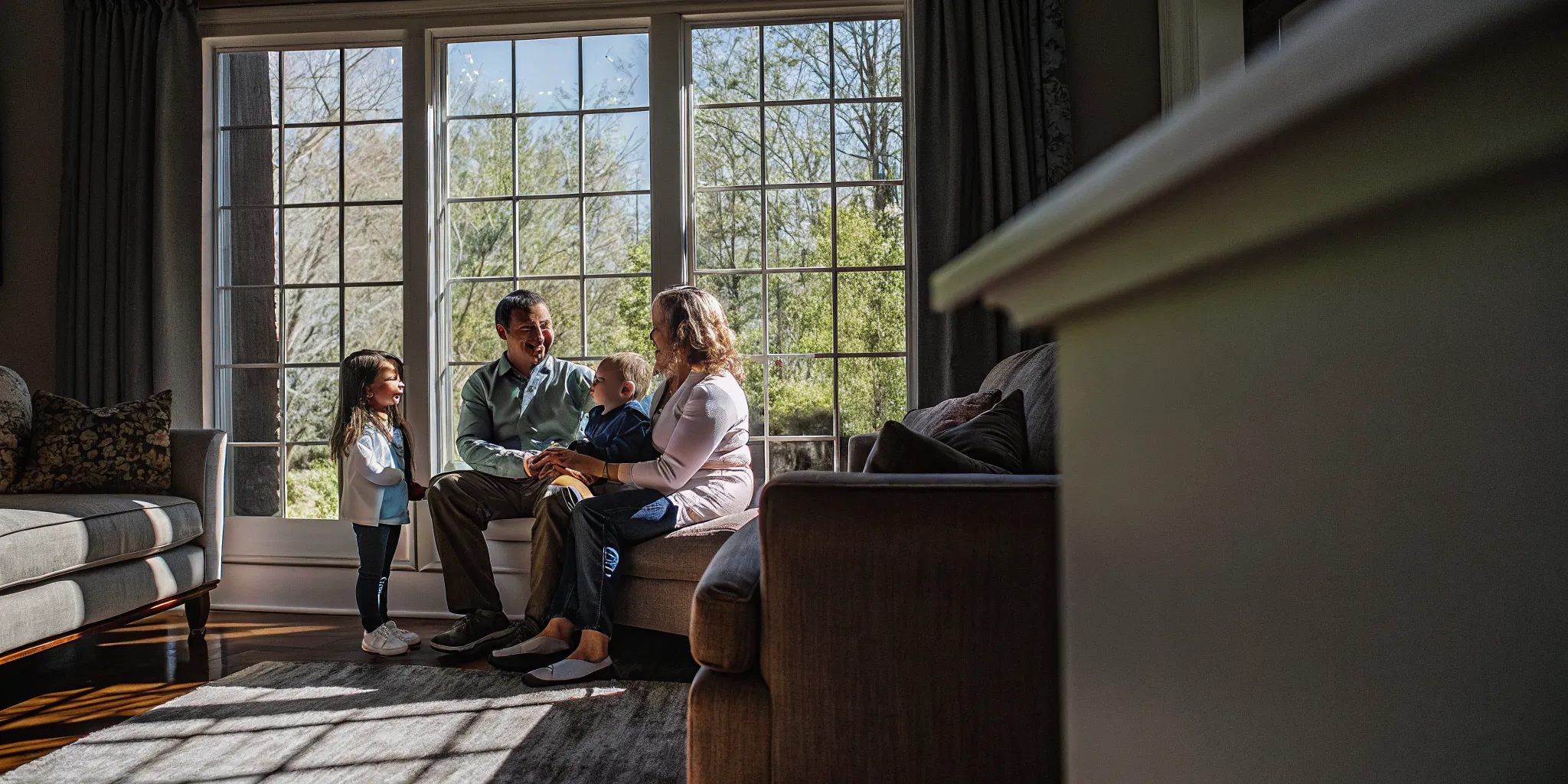 Georgia family reviewing a GAPP vs NOW COMP waiver comparison with a pediatric care professional