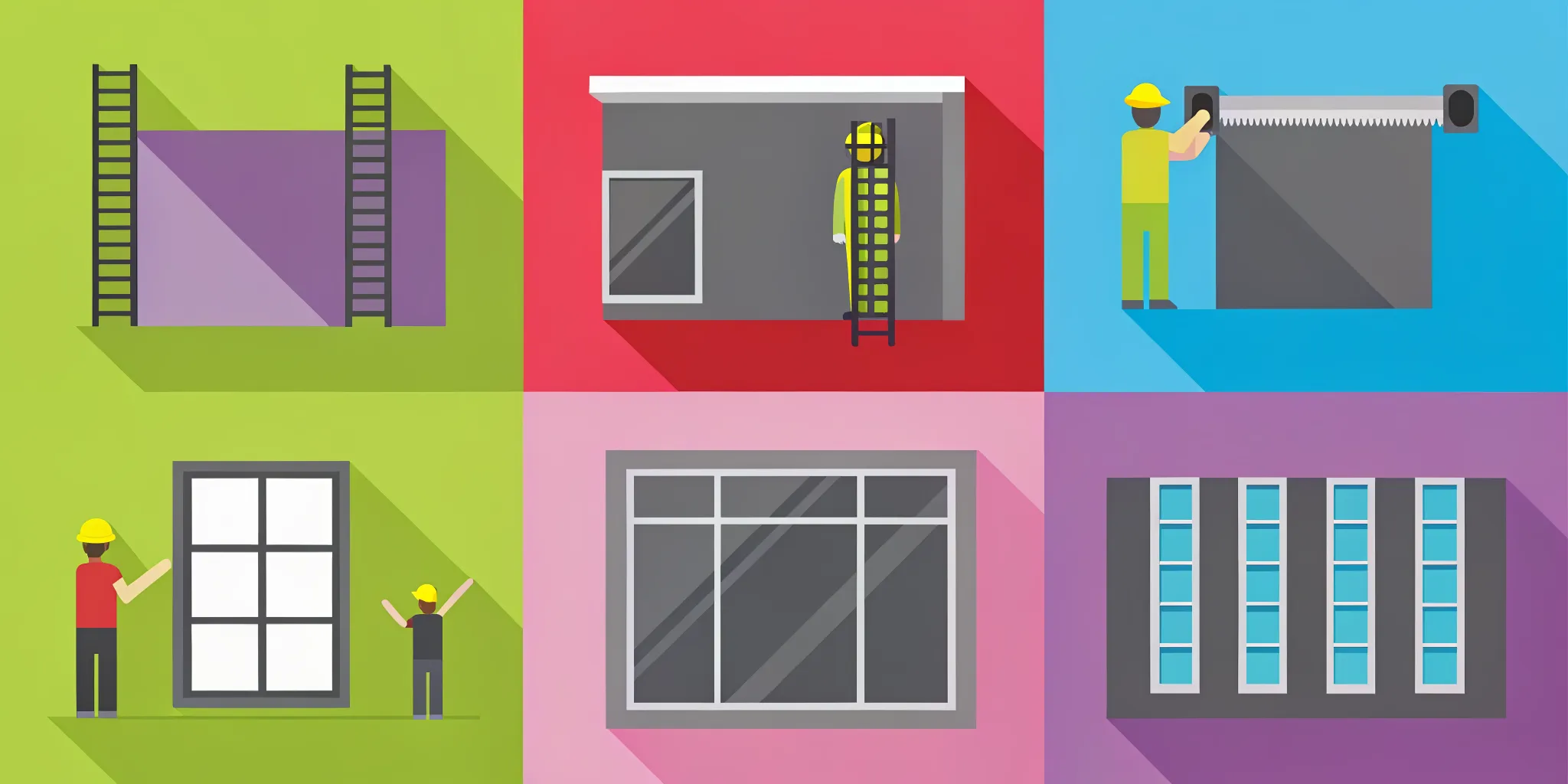 Signage brand standards applied across a multi-location corporate campus