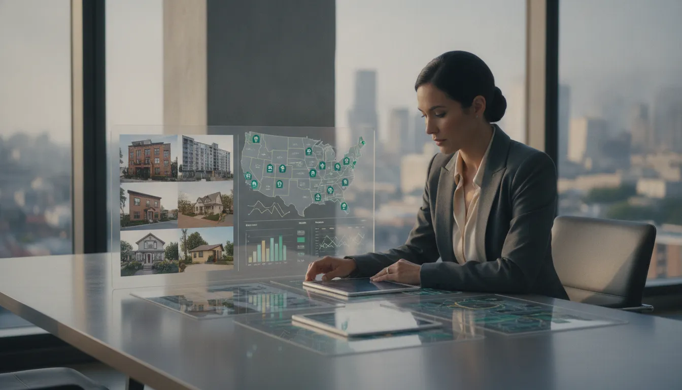 Rental portfolio financing strategy across multiple property markets