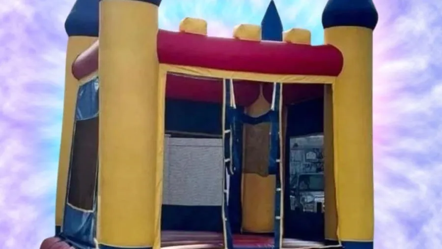 Actual AJT Bounce unit for a Massachusetts party rental