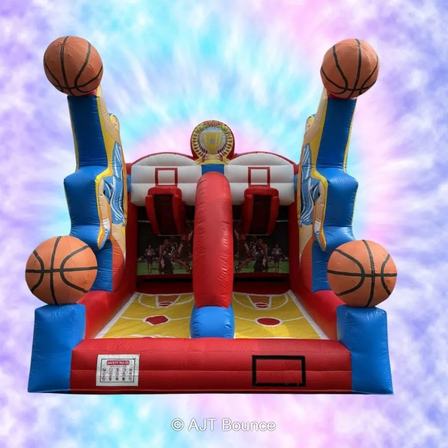 AJT Bounce Double Dunk Basketball Game for school and corporate events