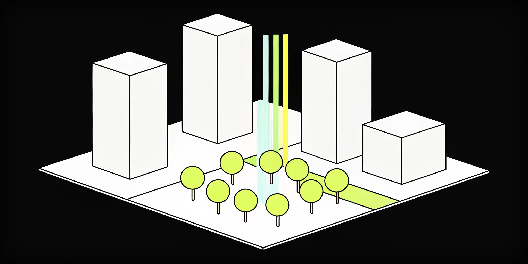Predictive analytics driving business decisions.