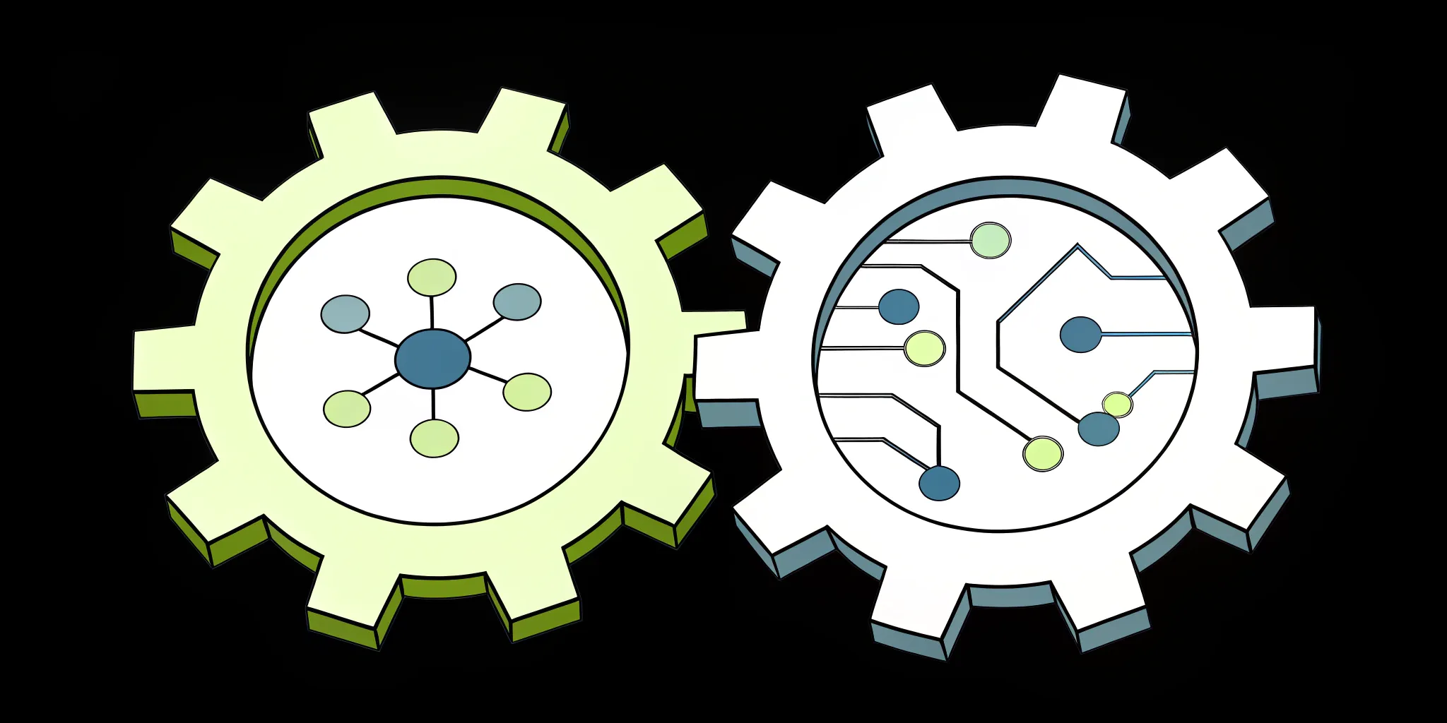 Data extraction vs. data ingestion gears.