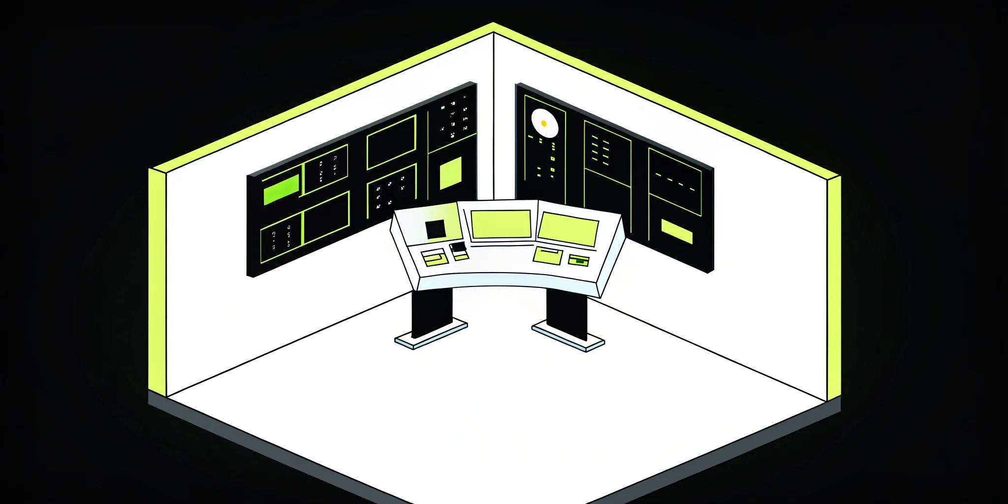 AIOps platform monitoring IT infrastructure.