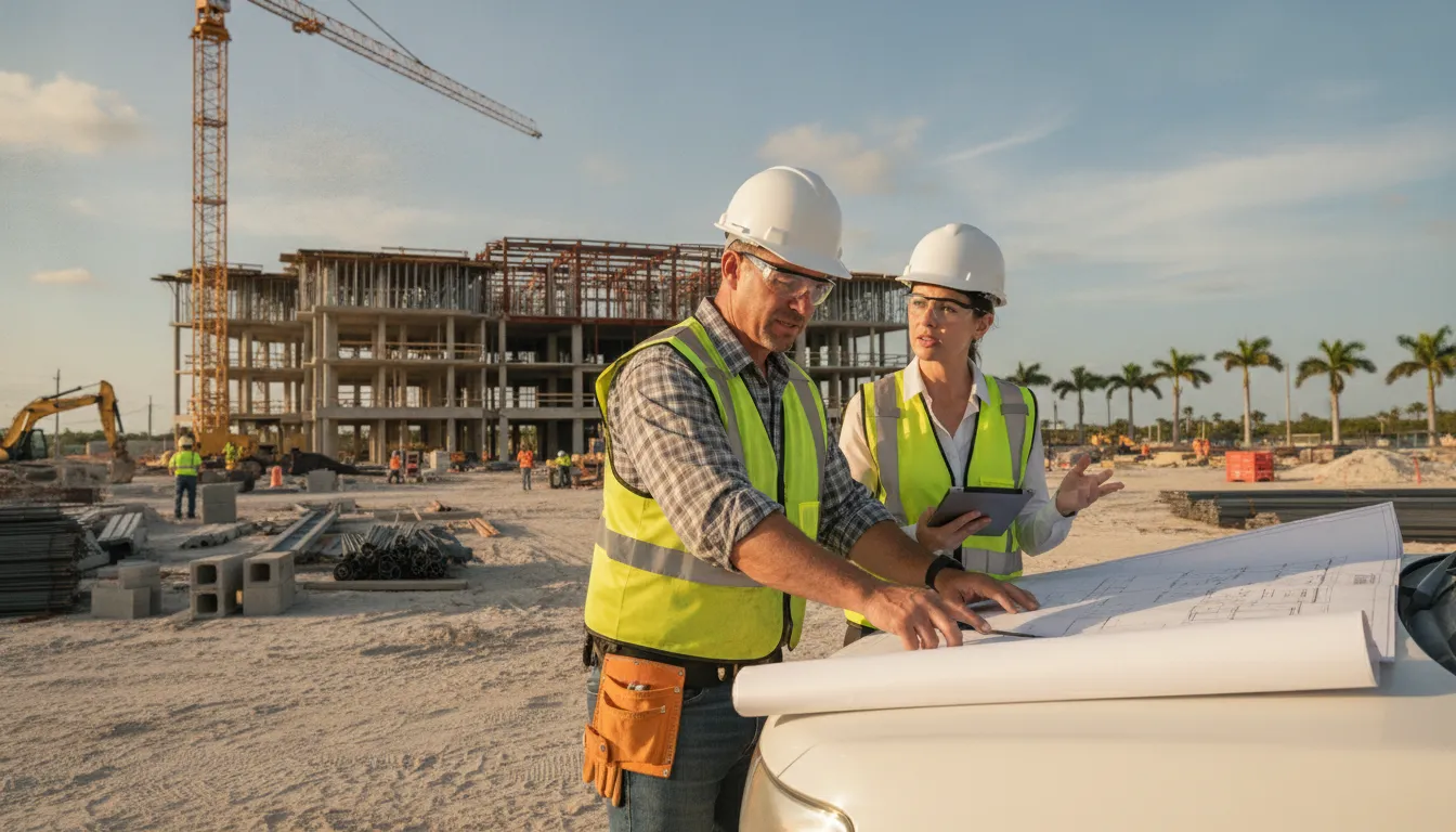 Florida contractor and advisor preparing a surety bond application