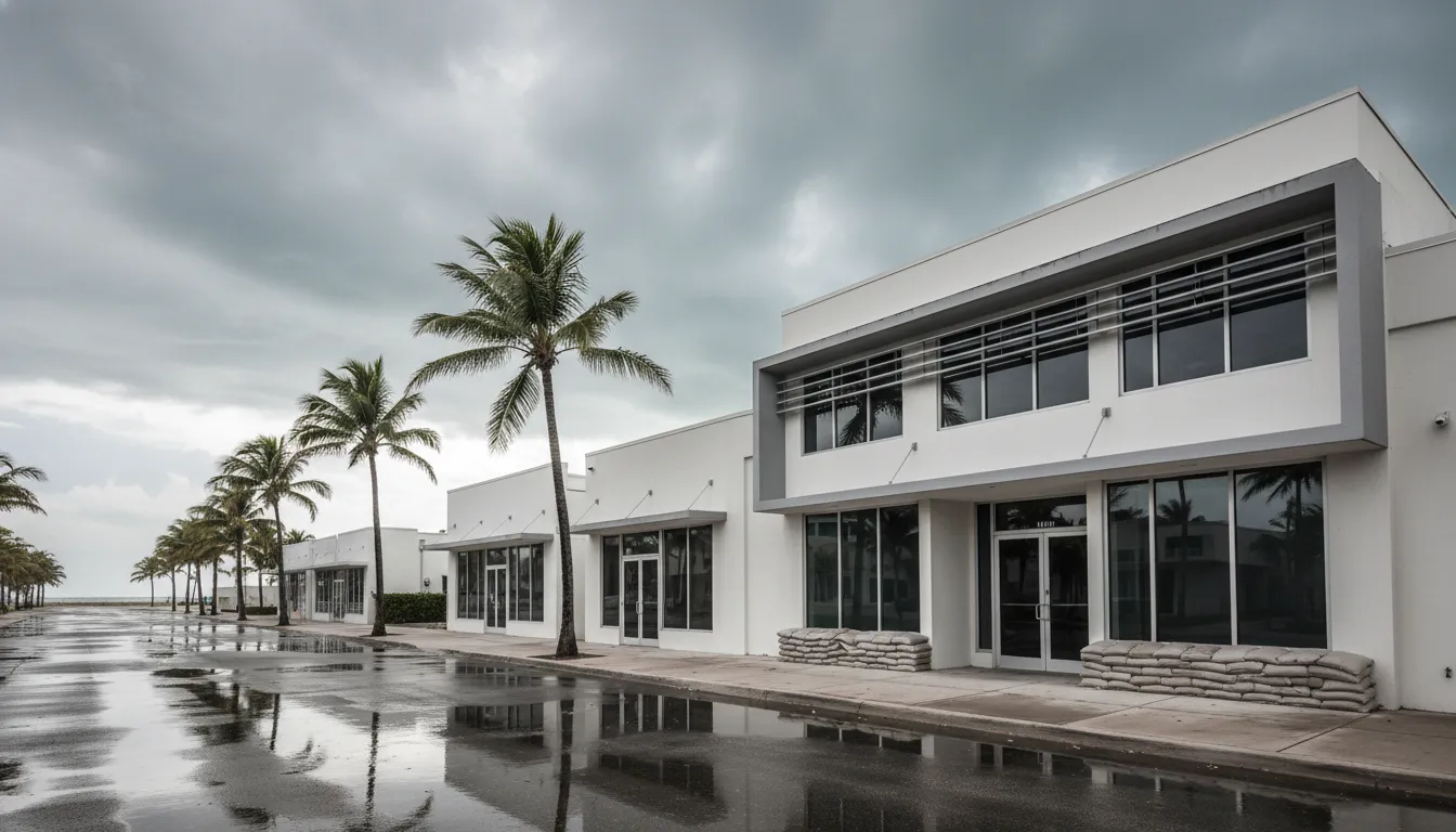 Miami commercial property prepared for hurricane and flood risk before storm season