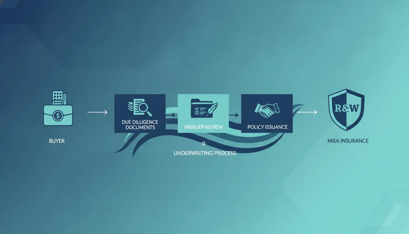 Representations and warranties insurance underwriting process for an M&A transaction
