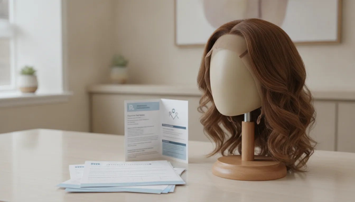 Cranial prosthesis insurance documents and medical prescription checklist