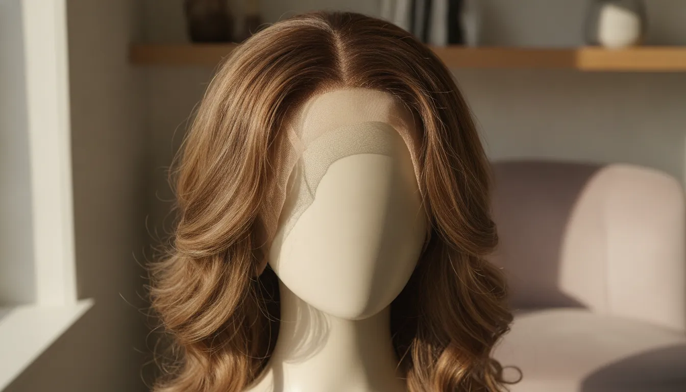 Premium human hair cranial prosthesis for medical hair loss