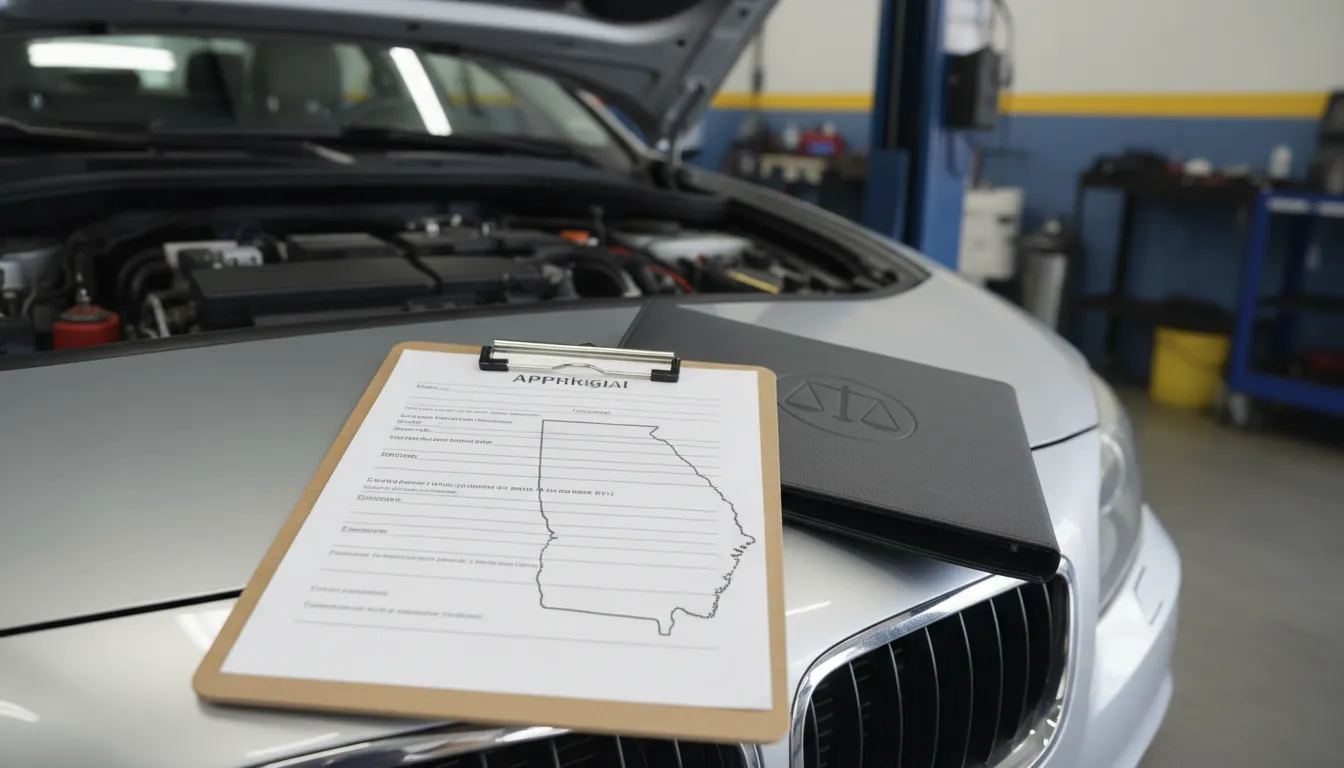Gastley Law diminished value case evaluation for a Georgia vehicle owner