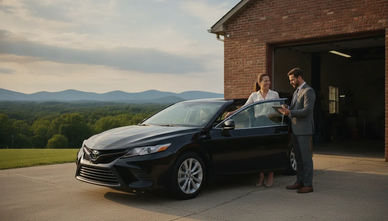 Vehicle owner discussing a diminished value claim with an attorney