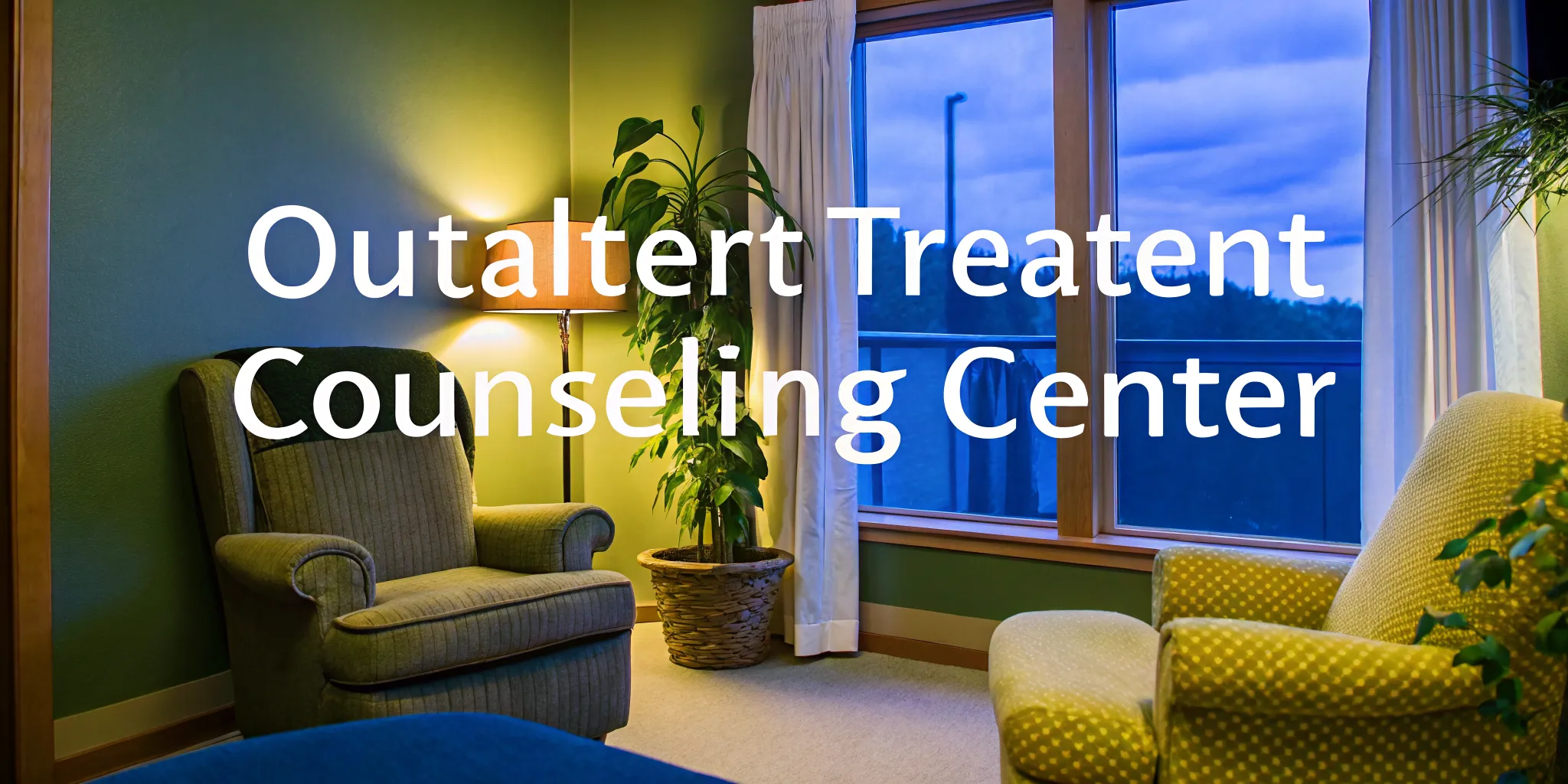 Peaceful counseling room at a Hawaii treatment center with comfortable seating and warm natural light