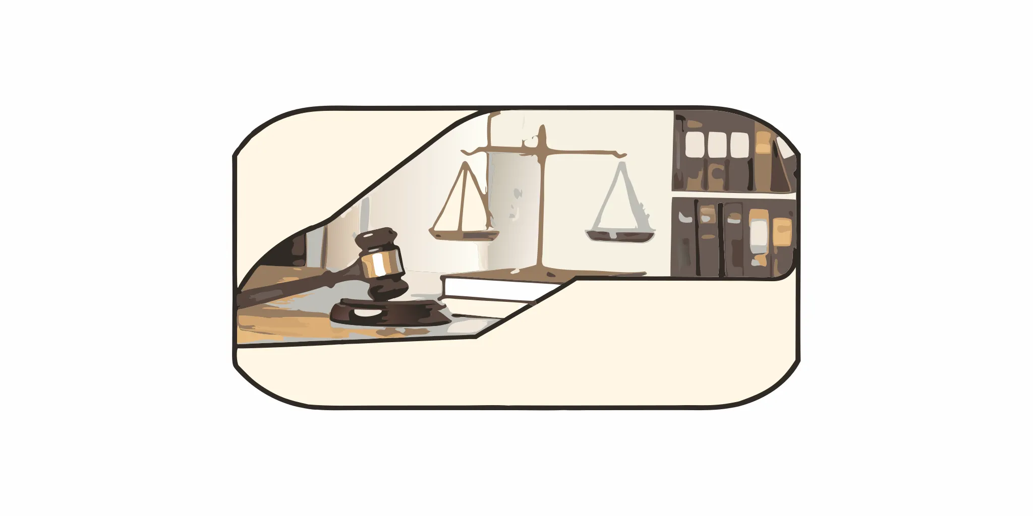 Legal documents, gavel, and scale of justice on a desk for a dram shop lawsuit
