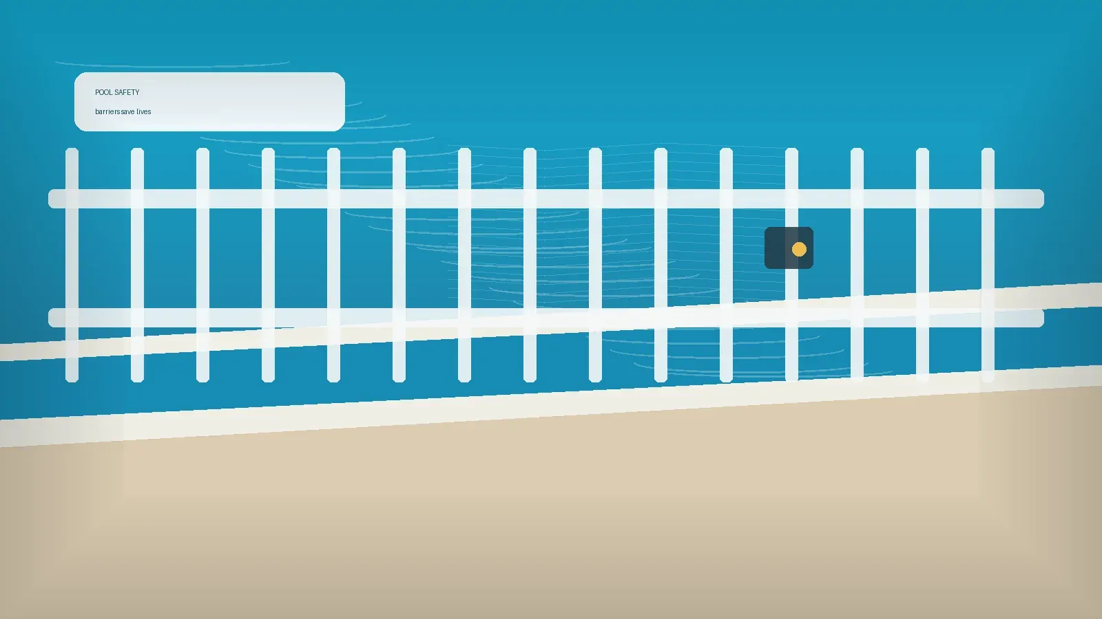 Pool safety barrier for a Florida drowning accident liability guide