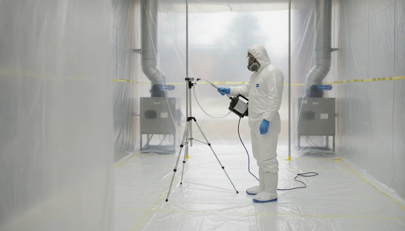 Asbestos Air Clearance Testing: What It Shows