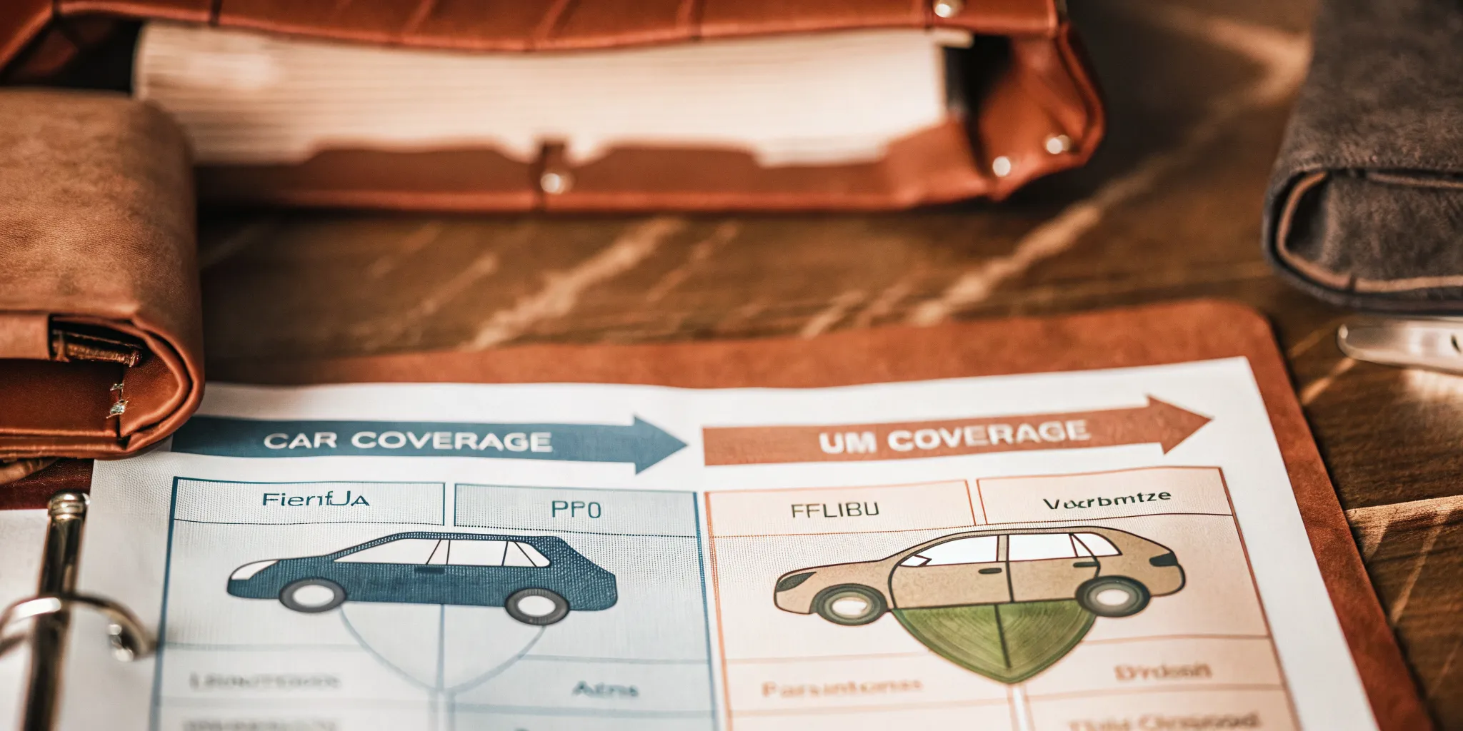 Florida car insurance coverage layers showing PIP coverage at the base and UM/UIM coverage as an upper protective layer