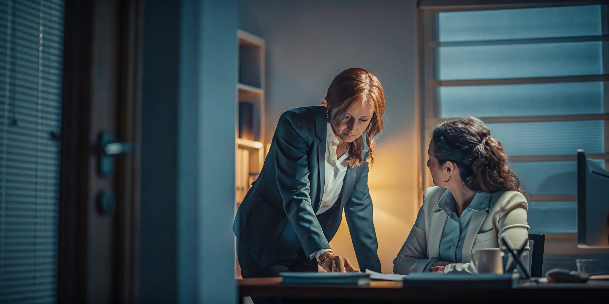 Bail bond agent helping a family with bail bonds San Diego