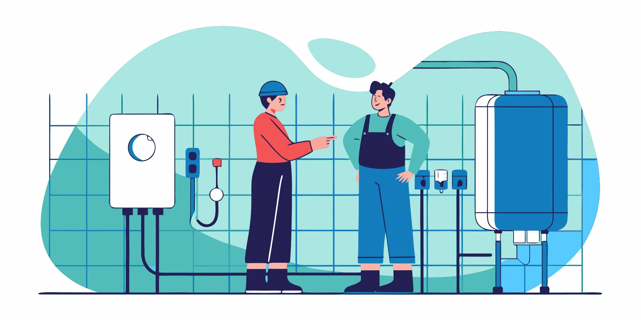 Comparing the cost of a tankless water heater against a traditional tank unit