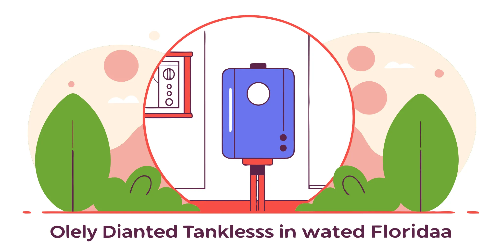 Modern tankless water heater unit that lowers the cost of tankless water heater operation