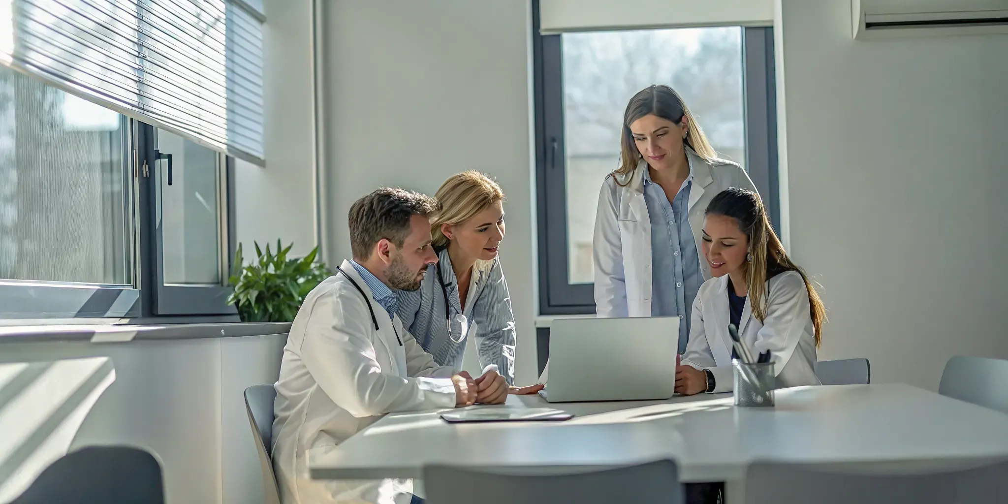 Medical spa leadership team aligning operations across multiple locations