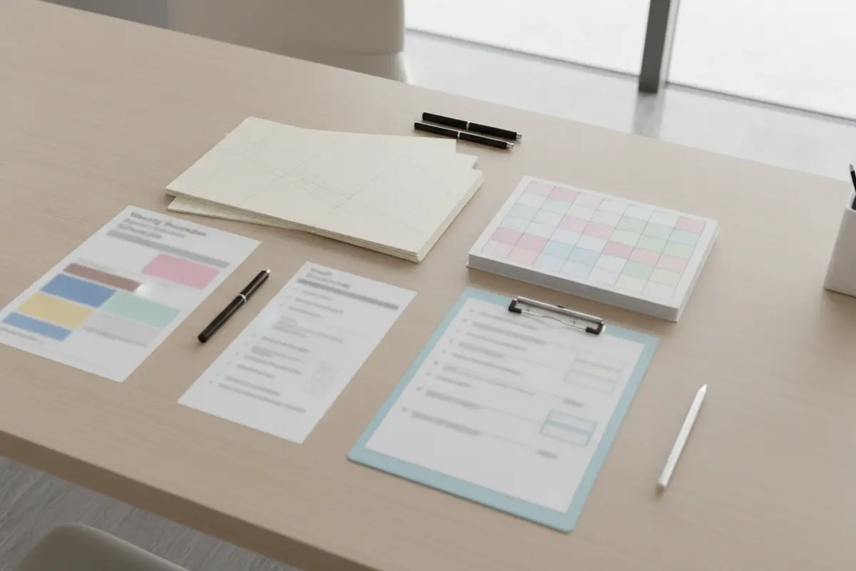 Organized financial and operating records for a medical spa
