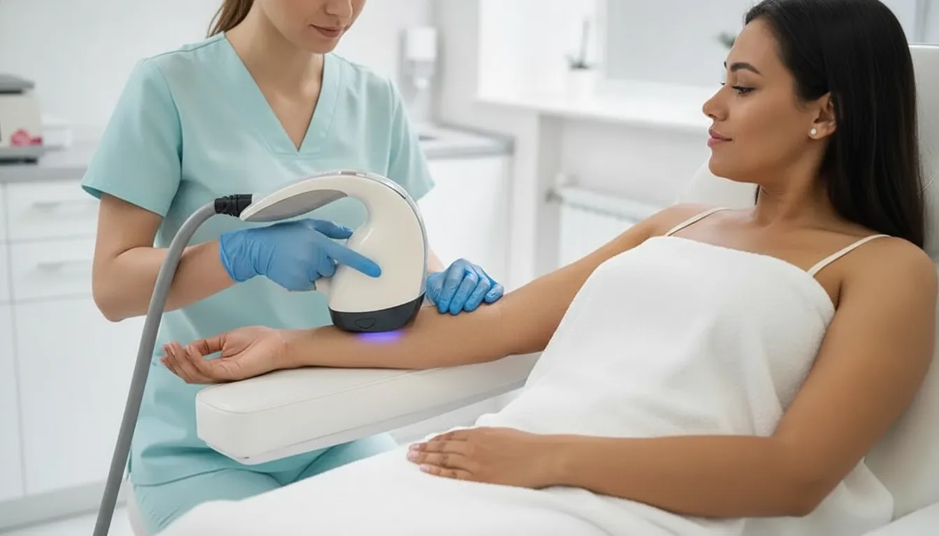 Skin and hair assessment for laser hair removal Texas patients