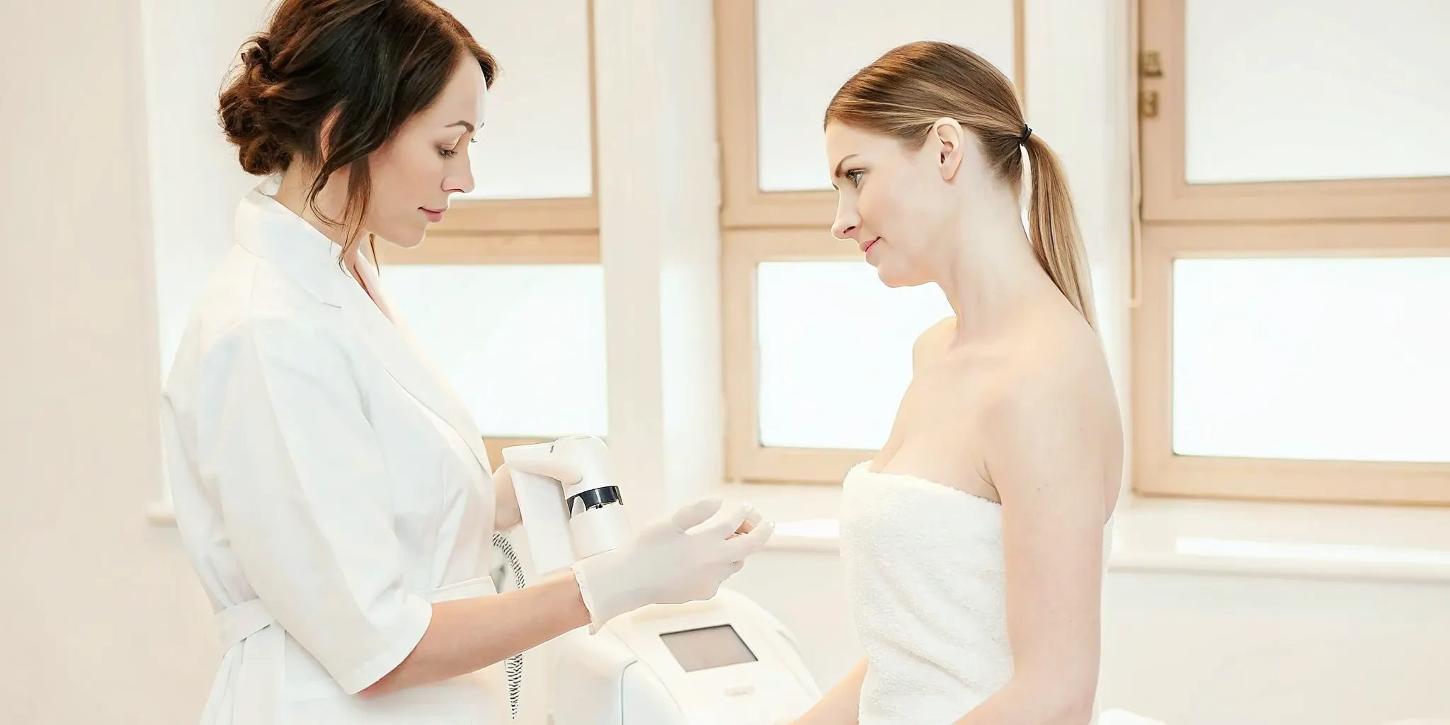 Personalized non surgical skin tightening consultation at a DFW medical spa