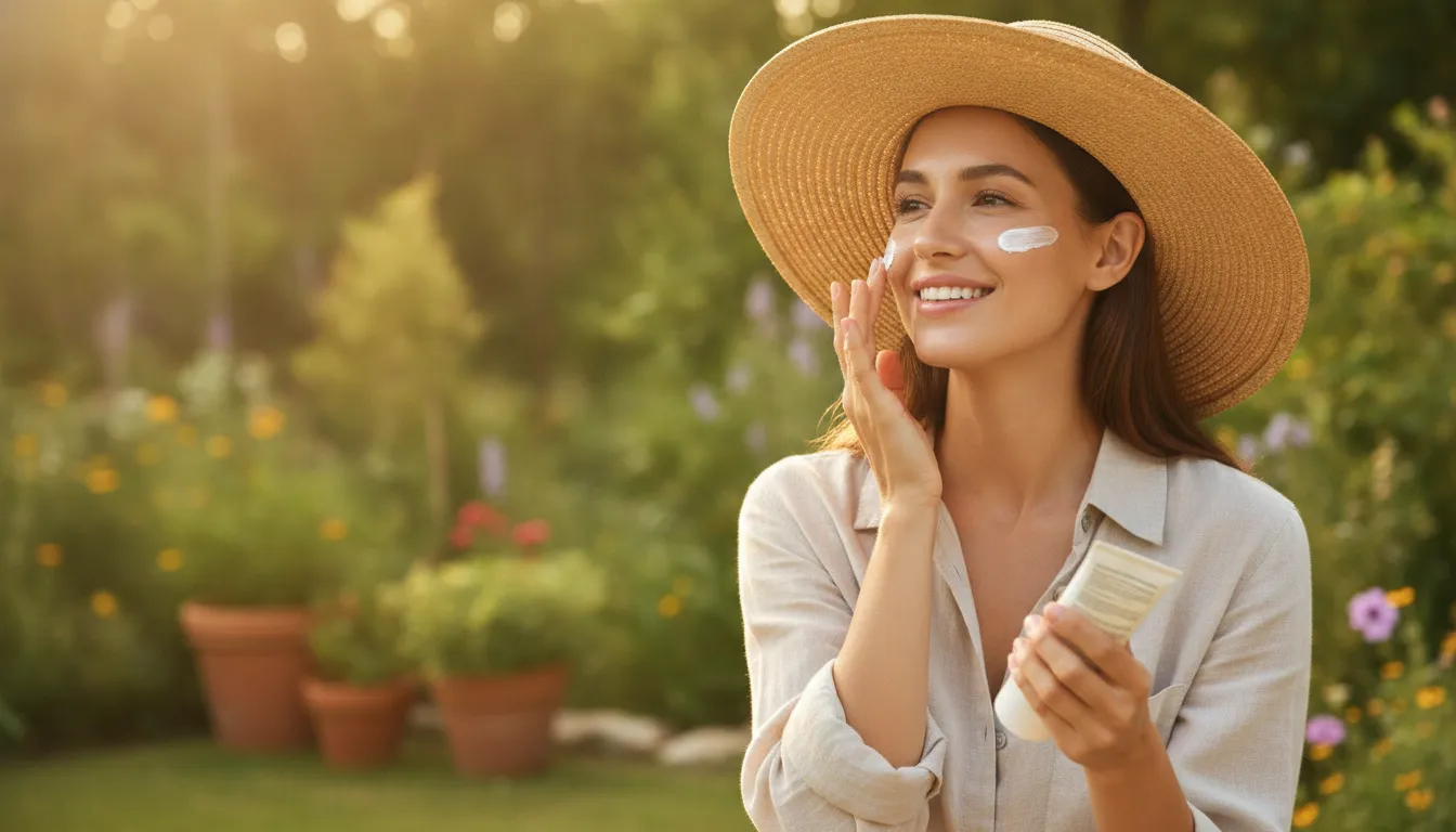 Sun protection as part of a melasma treatment plan